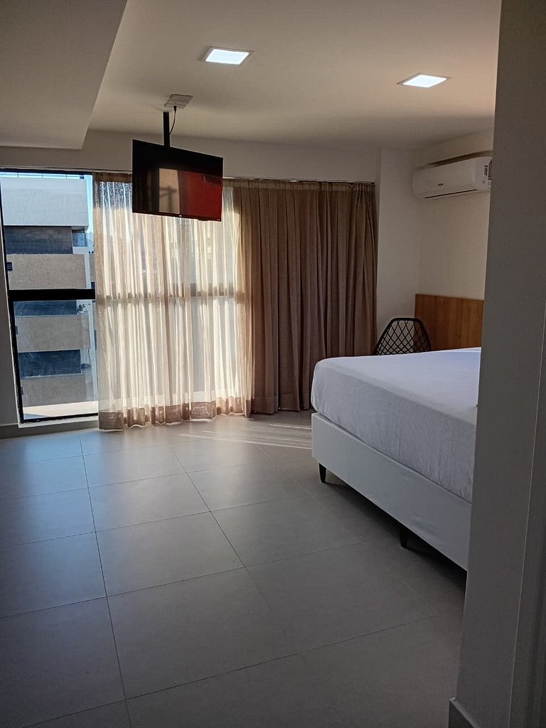 Studio Cabo Branco Aurea 50m do mar 601