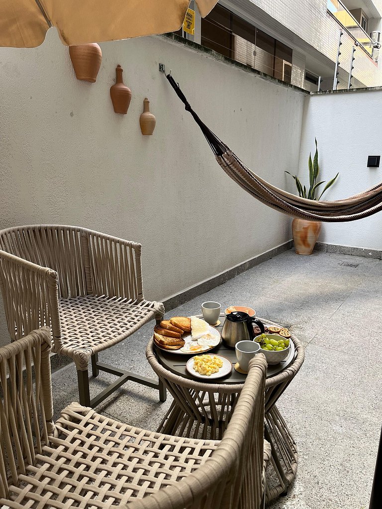 Flat Cabo Branco Aurea 50m do mar 105