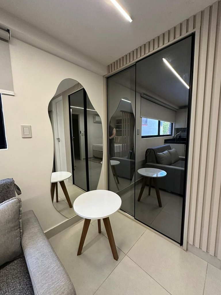 Studio Cabo Branco 50m from the sea 210