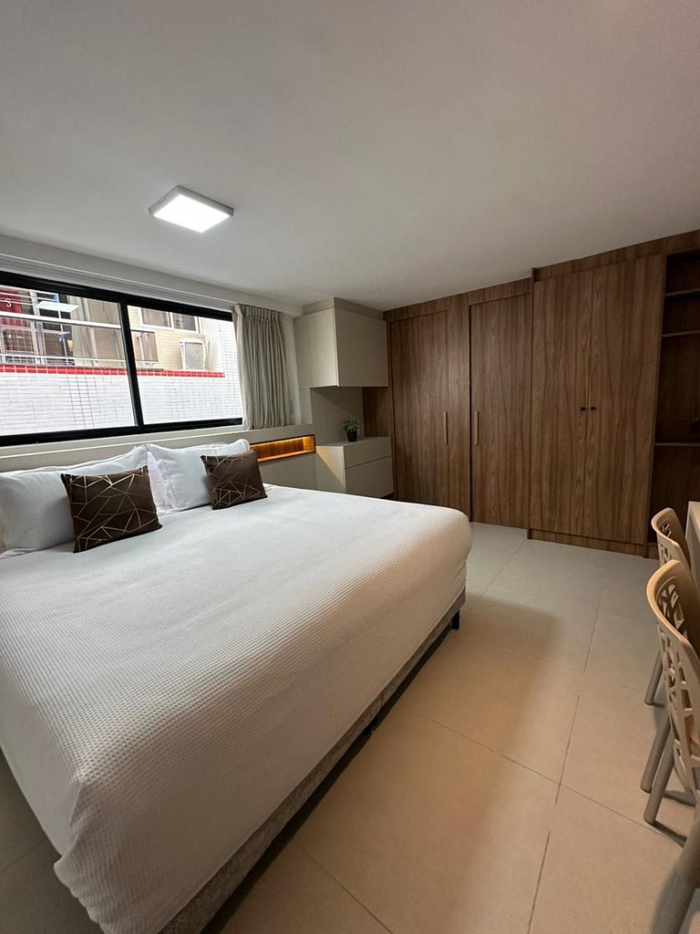 Flat Aurea Cabo Branco a 50m do mar 310