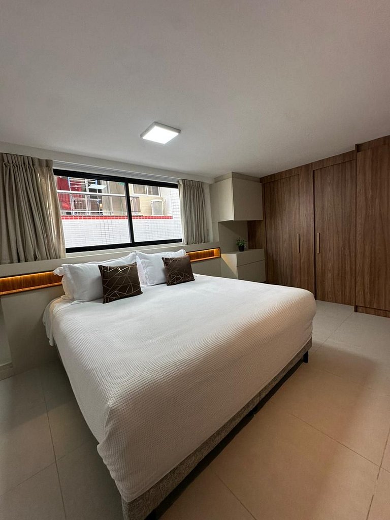 Flat Aurea Cabo Branco a 50m do mar 310