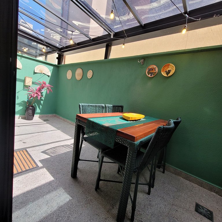 Flat Aurea Cabo Branco 50m do mar 104