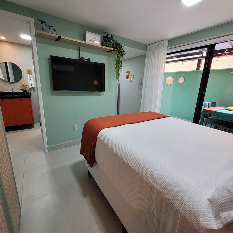 Flat Aurea Cabo Branco 50m do mar 104