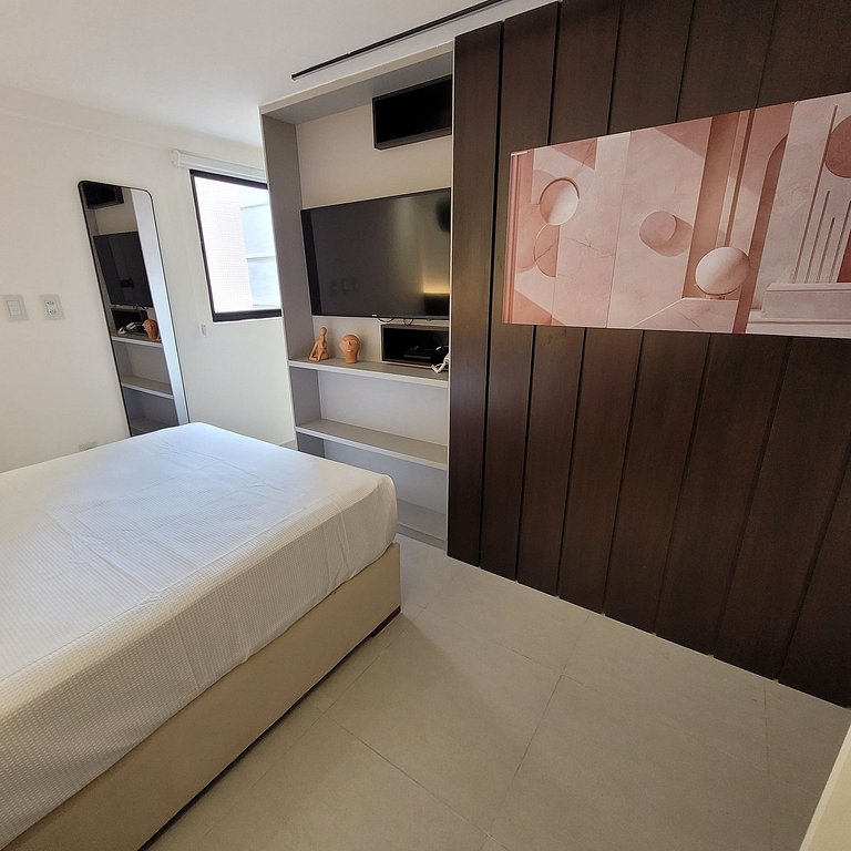 Luxo Cabo Branco Aurea a 50m do mar rooftop pool