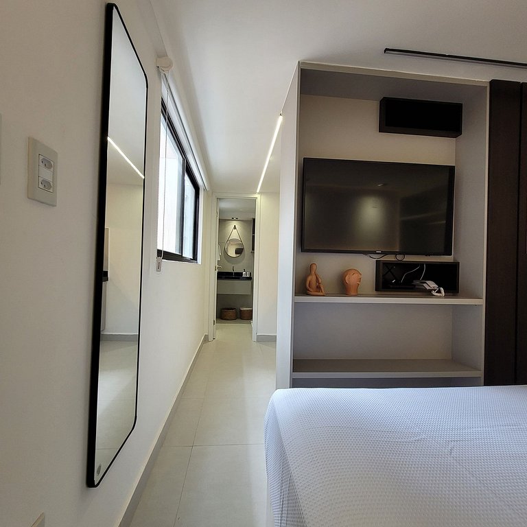 Luxo Cabo Branco Aurea a 50m do mar rooftop pool