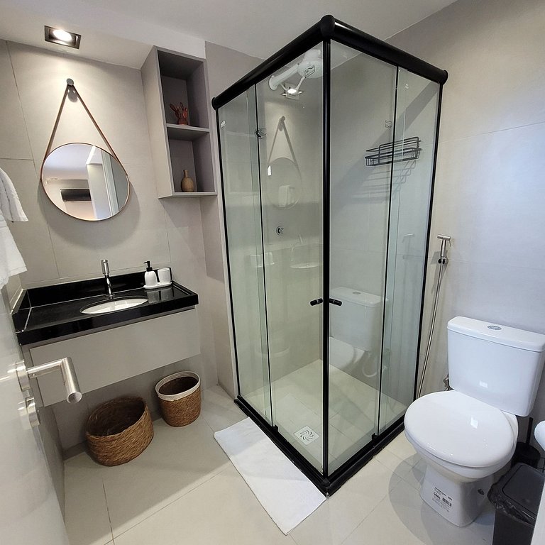 Luxo Cabo Branco Aurea a 50m do mar rooftop pool