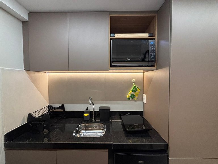 Flat Cabo Branco Aurea 409 50m do mar