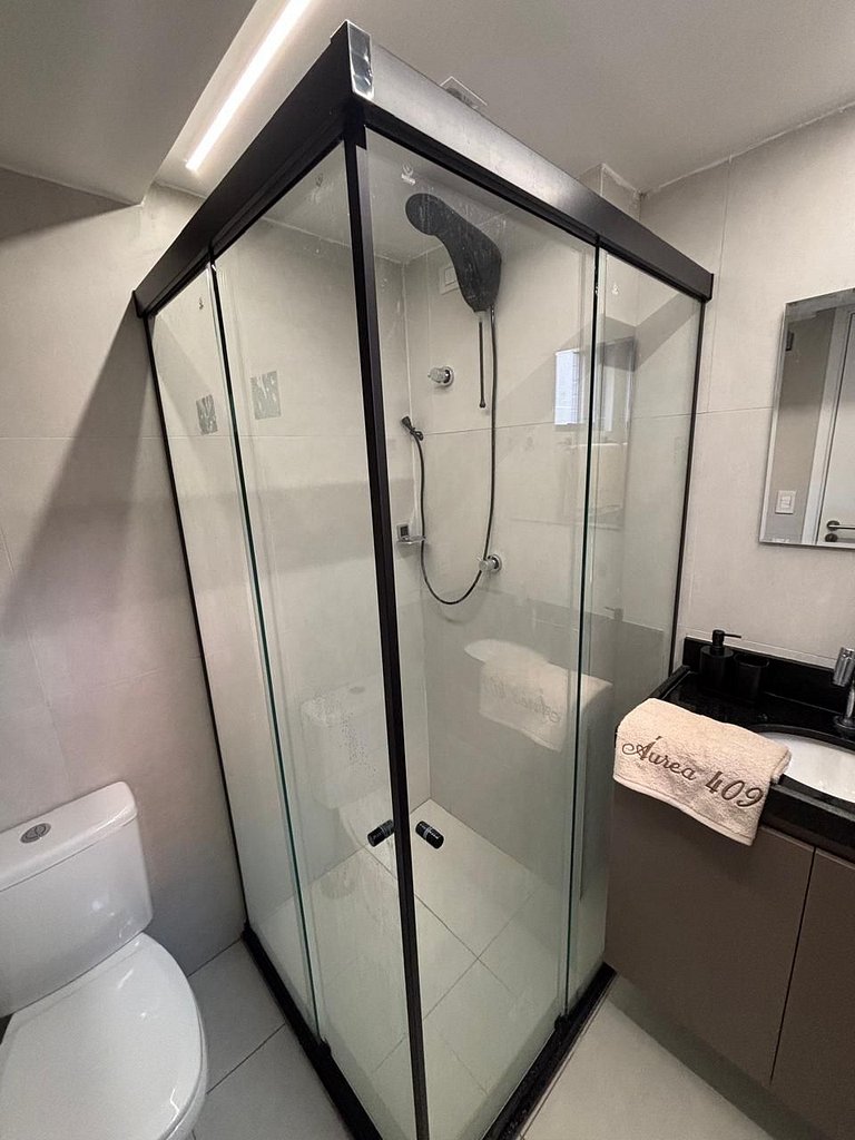 Flat Cabo Branco Aurea 409 50m do mar