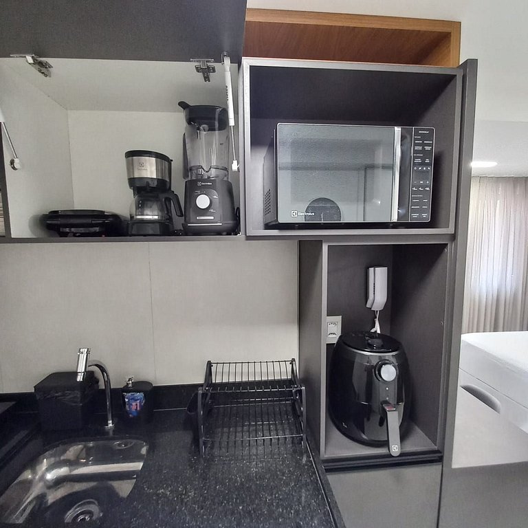 Flat Premium em Cabo Branco | 50m do Mar