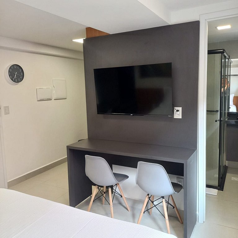Flat Premium em Cabo Branco | 50m do Mar