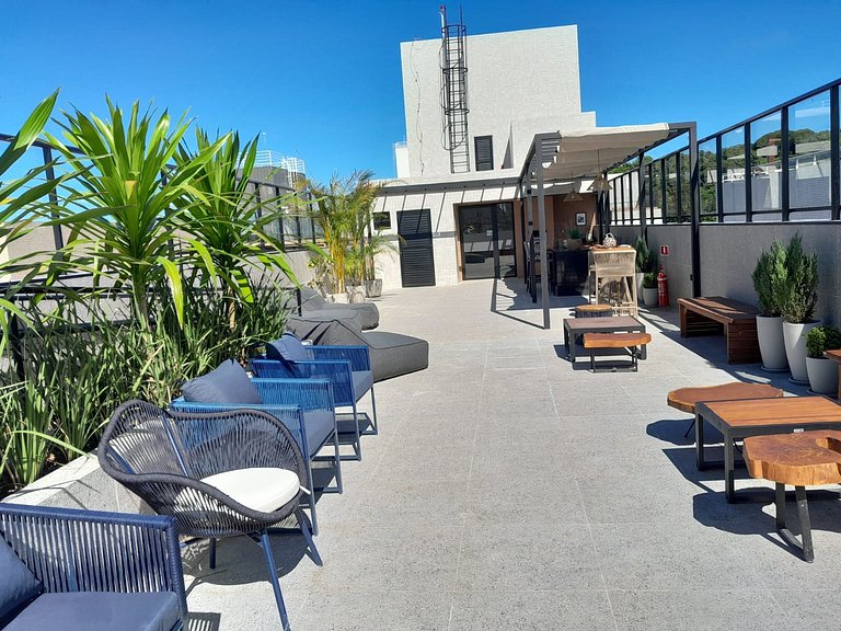 Flat Premium em Cabo Branco | 50m do Mar
