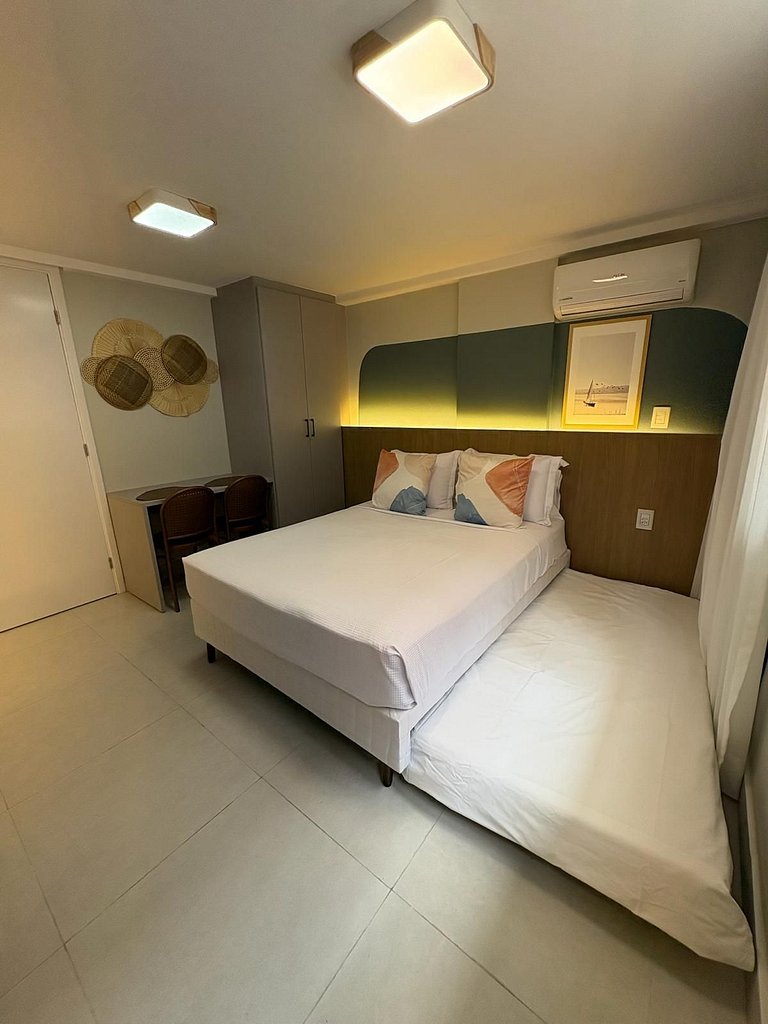 Flat Cabo Branco 50m do mar