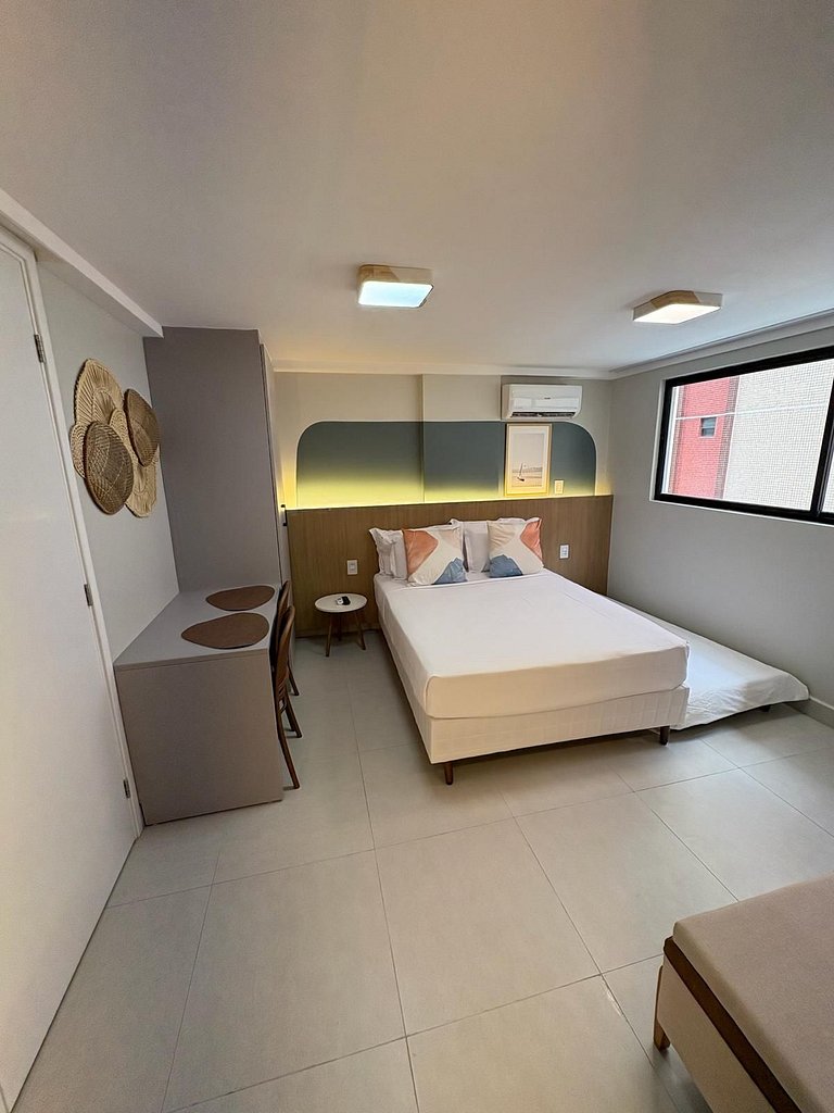 Flat Cabo Branco 50m do mar