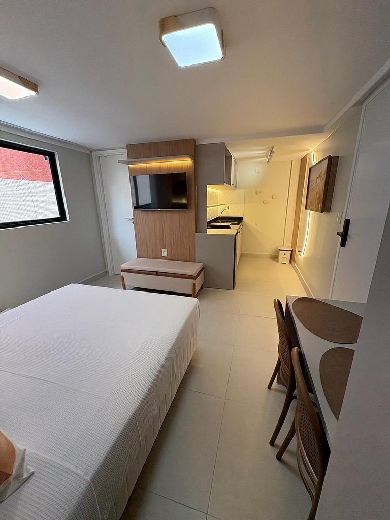 Flat Cabo Branco 50m do mar