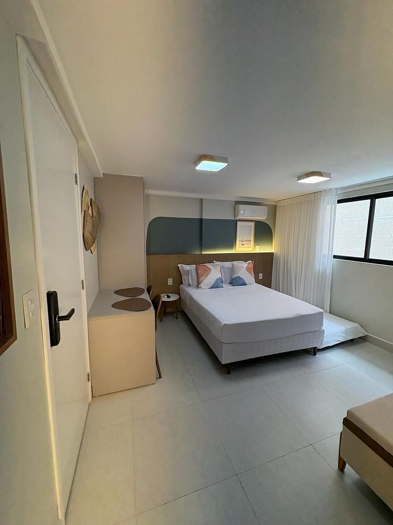 Flat Cabo Branco 50m do mar