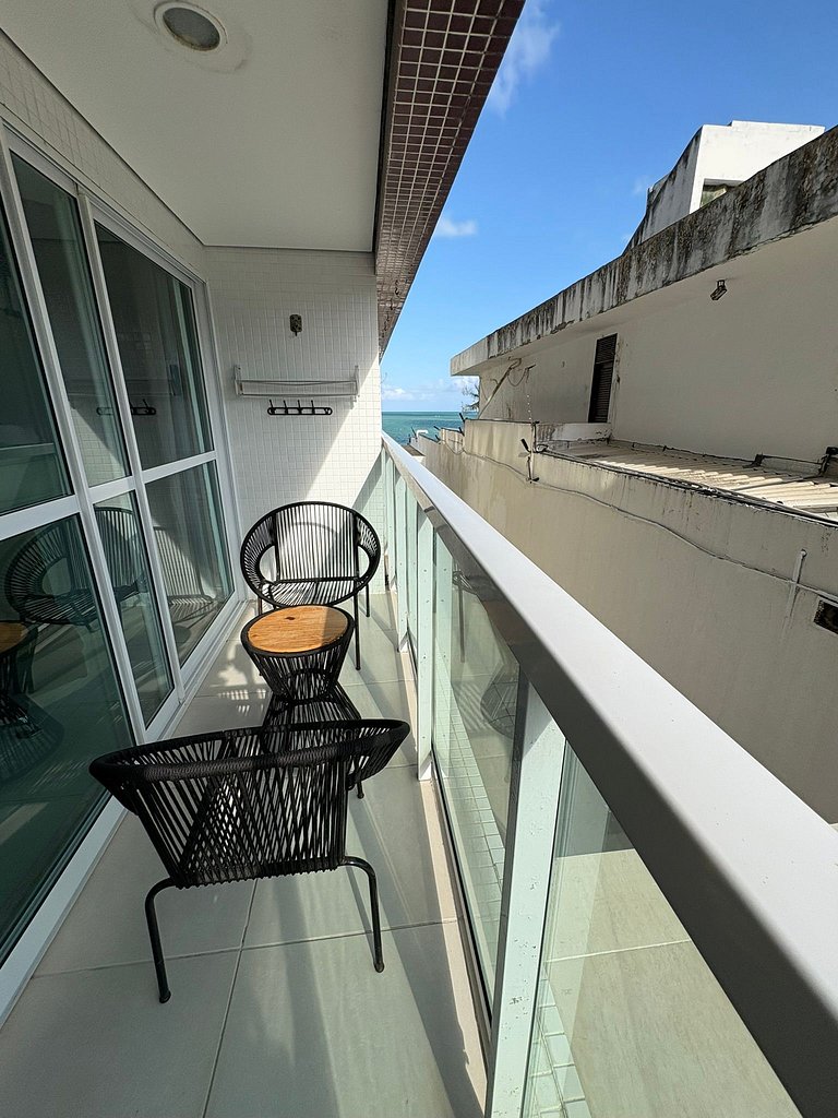 Apartamento Pe na areia Caribessa