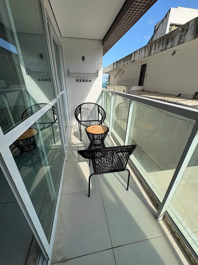 Apartamento Pe na areia Caribessa