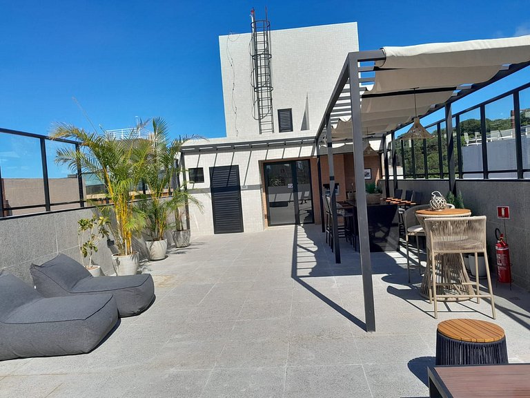 Flat Cabo Branco Aurea 50m do mar 105