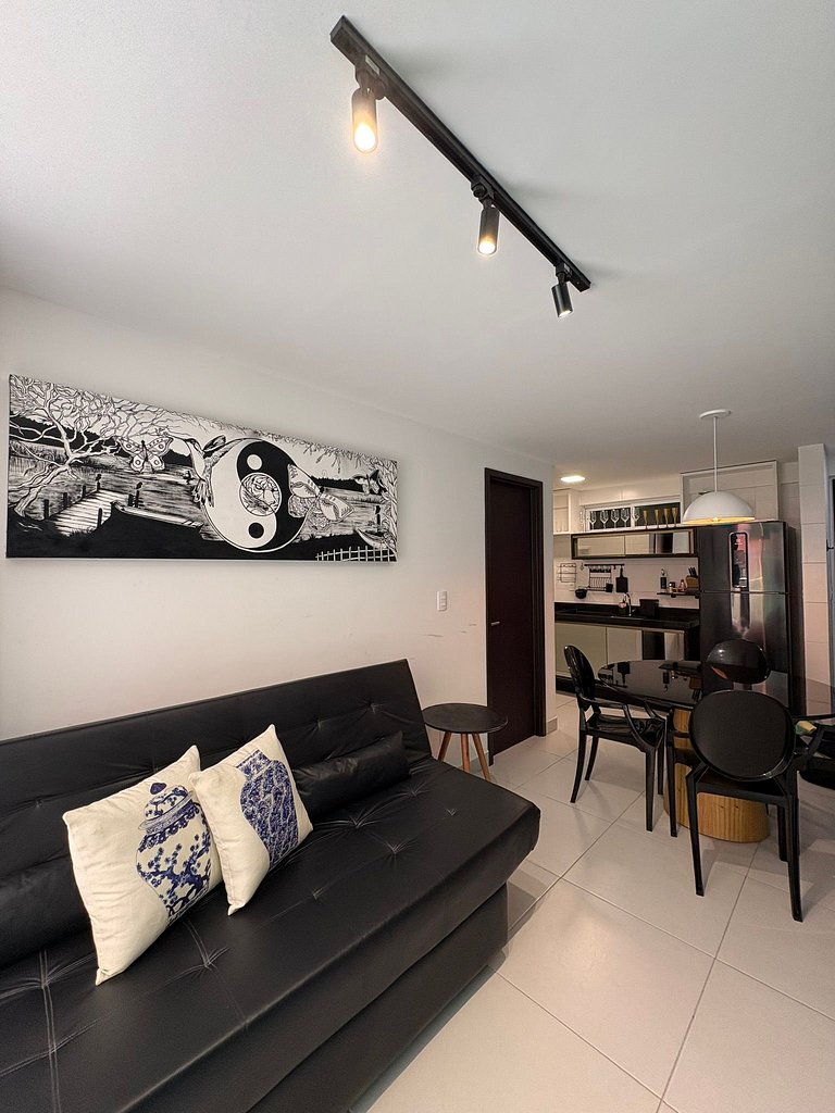 Apartamento à beira-mar no Bessa, Ilha de Corais