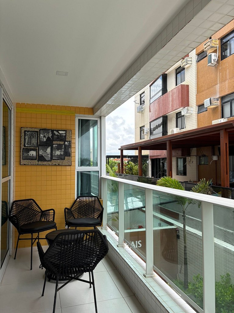 Apartamento à beira-mar no Bessa, Ilha de Corais