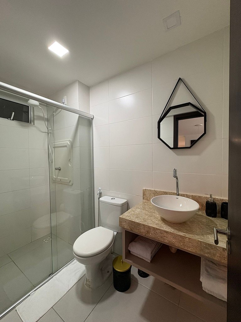 Apartamento à beira-mar no Bessa, Ilha de Corais