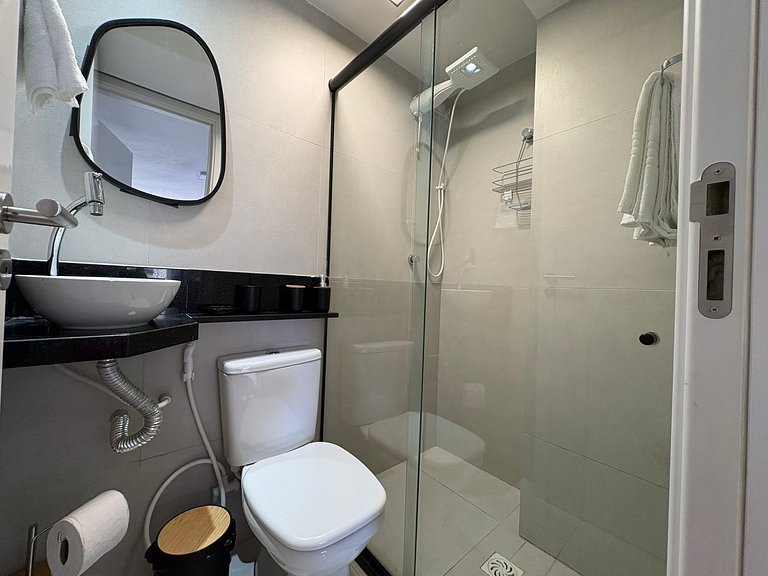 Flat Cabo Branco Aurea 50m do mar 402