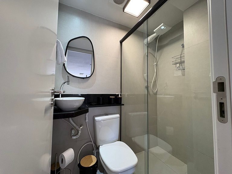 Flat Cabo Branco Aurea 50m do mar 402