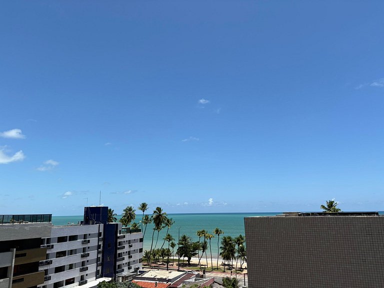 Flat Cabo Branco Aurea 50m do mar 402