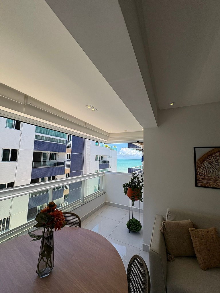 Apartamento Beira mar no Bessa Vista mar