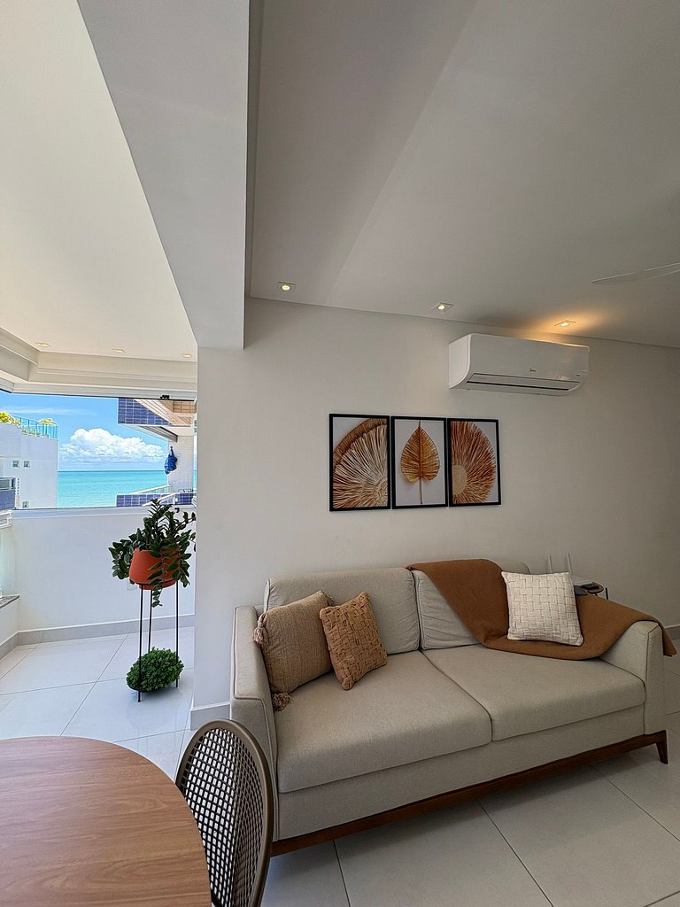 Apartamento Beira mar no Bessa Vista mar