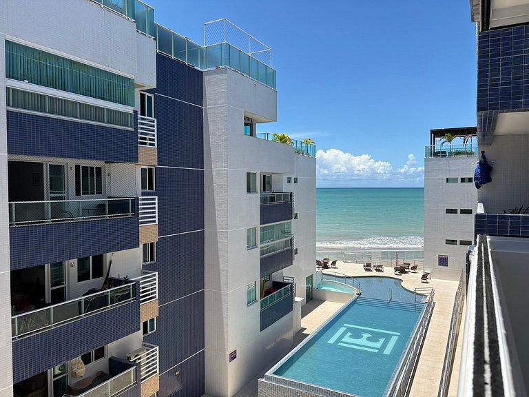 Apartamento Beira mar no Bessa Vista mar