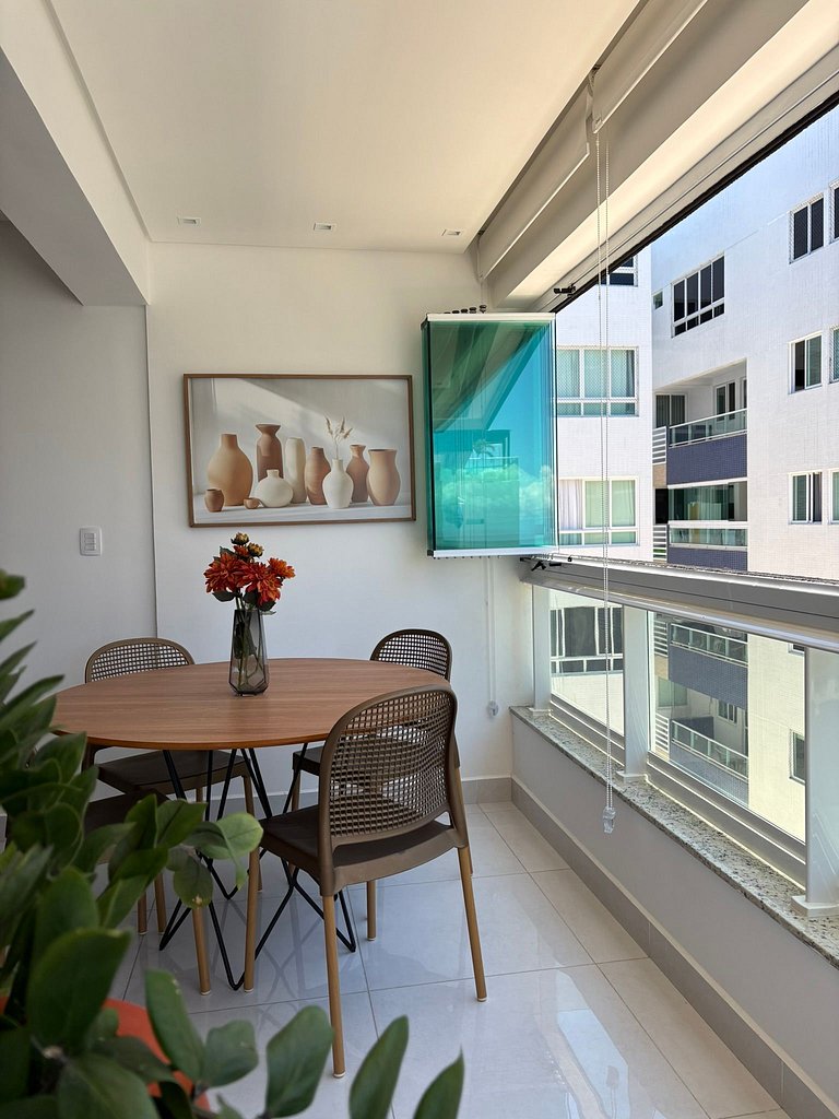 Apartamento Beira mar no Bessa Vista mar