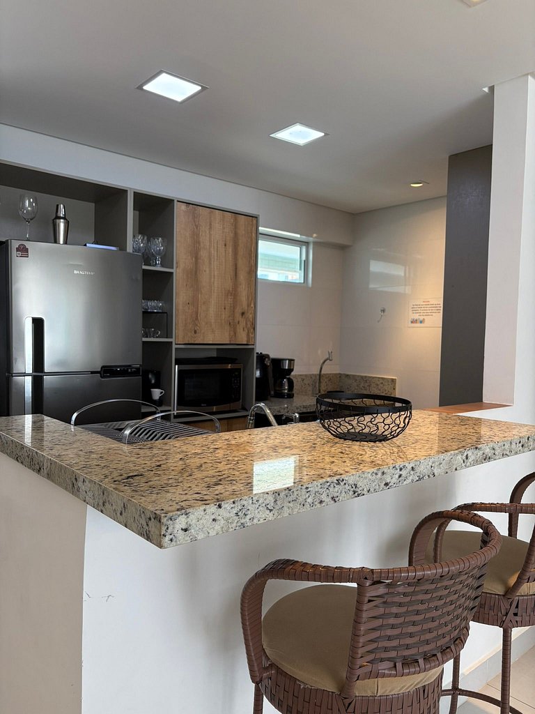 Apartamento Beira mar no Bessa Vista mar