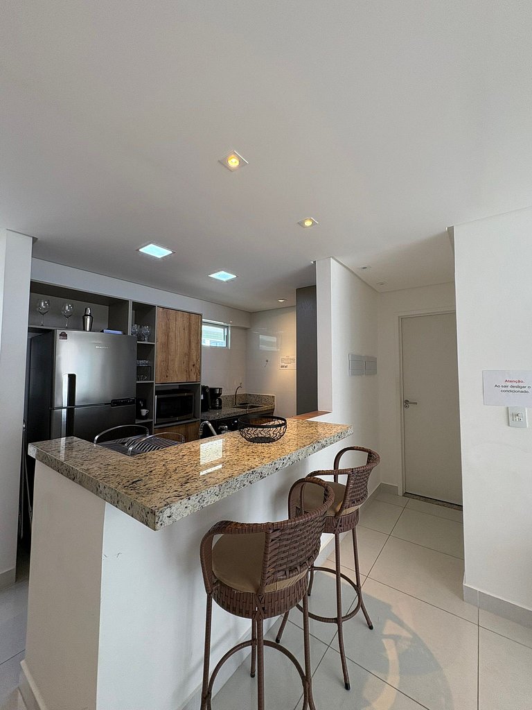 Apartamento Beira mar no Bessa Vista mar