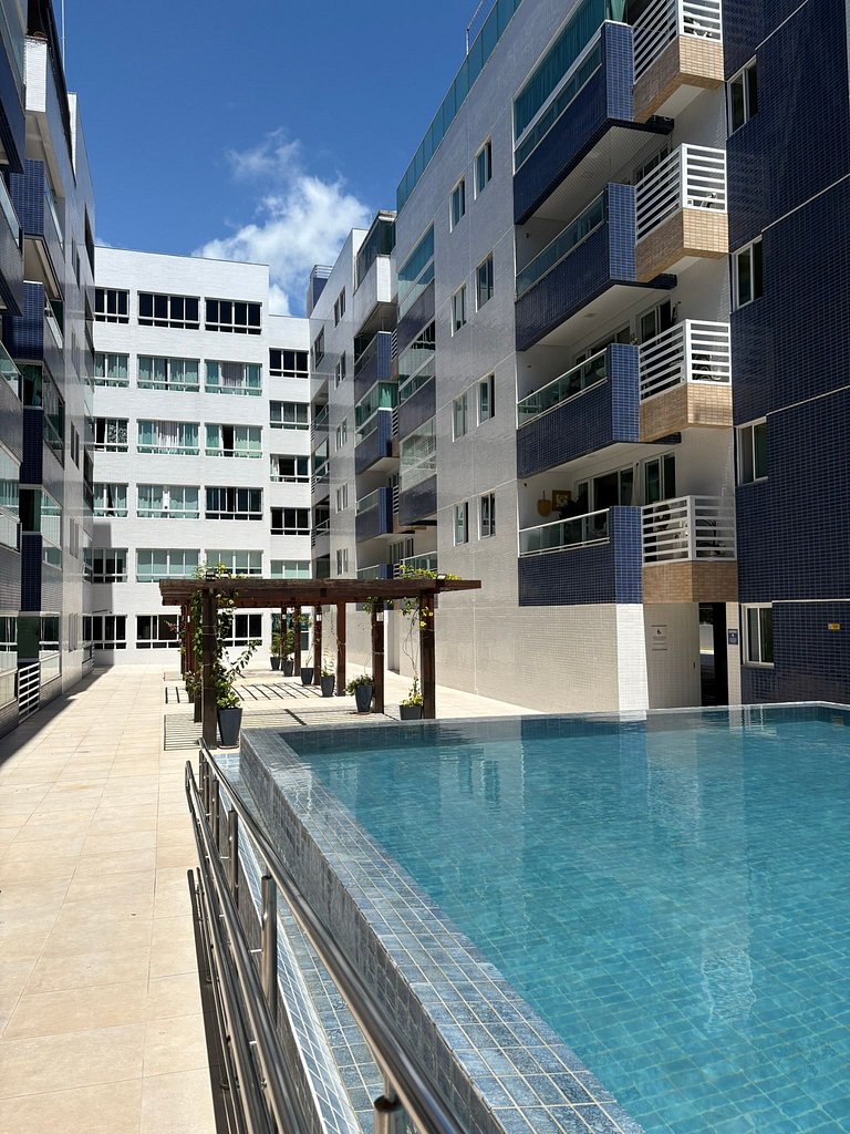 Apartamento Beira mar no Bessa Vista mar