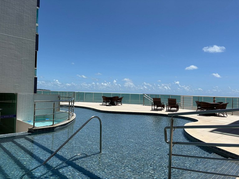 Apartamento Pe na areia do Bessa