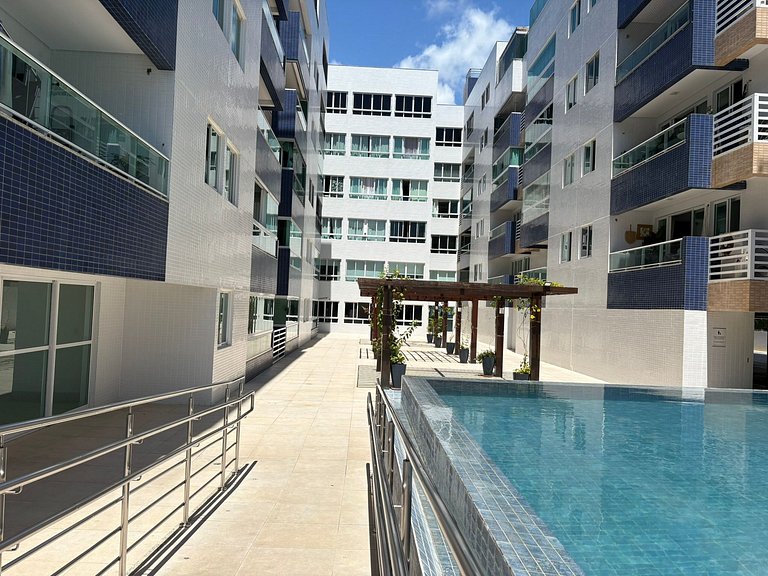 Apartamento Pe na areia do Bessa