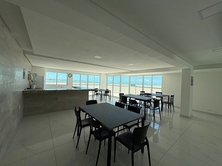 Apartamento Beira mar no Bessa Vista mar