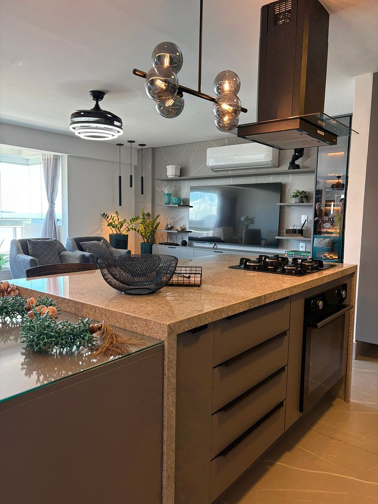 Apartamento Beira Mar Vista Mar 5 estrelas