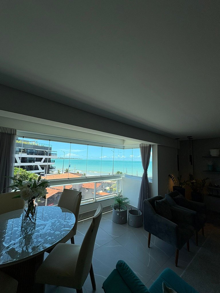 Apartamento Beira Mar Vista Mar 5 estrelas