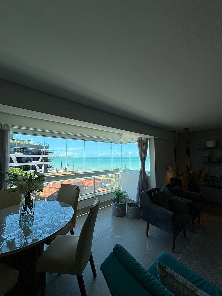 Apartamento Beira Mar Vista Mar 5 estrelas