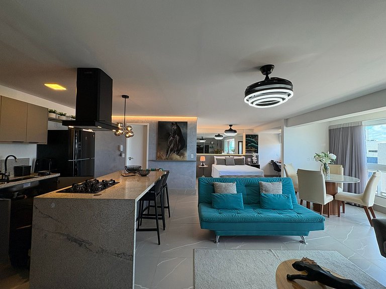 Apartamento Beira Mar Vista Mar 5 estrelas