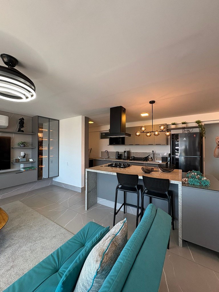 Apartamento Beira Mar Vista Mar 5 estrelas