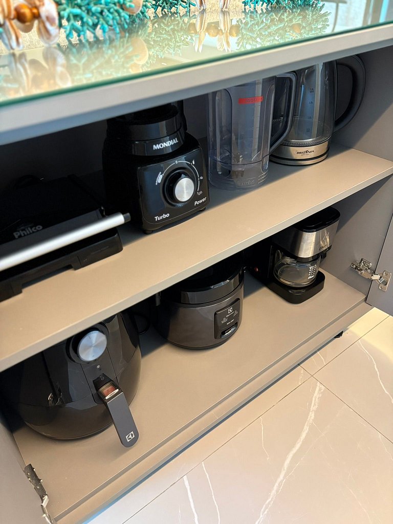 Apartamento Beira Mar Vista Mar 5 estrelas