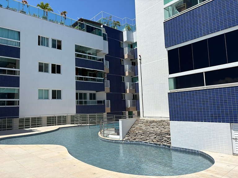 Apartamento Beira Mar Vista Mar 5 estrelas