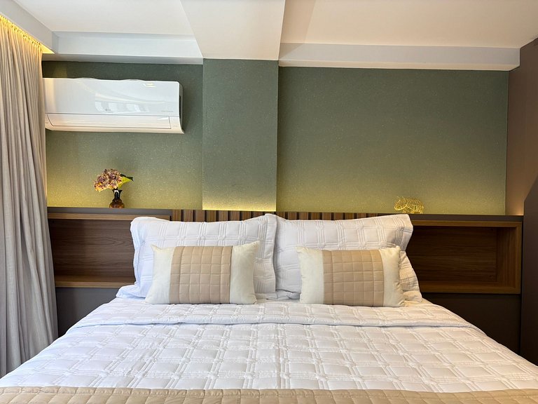 Flat Cabo Branco Aurea 409 50m do mar