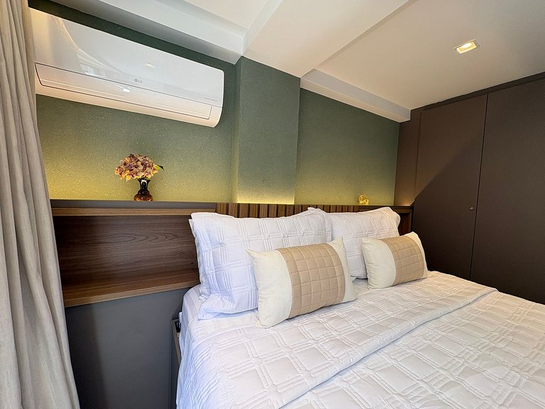 Flat Cabo Branco Aurea 409 50m do mar