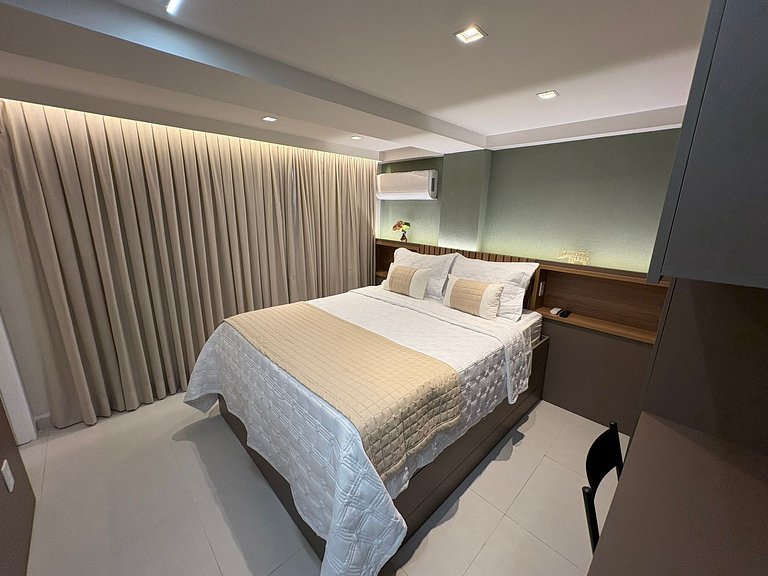 Flat Cabo Branco Aurea 409 50m do mar