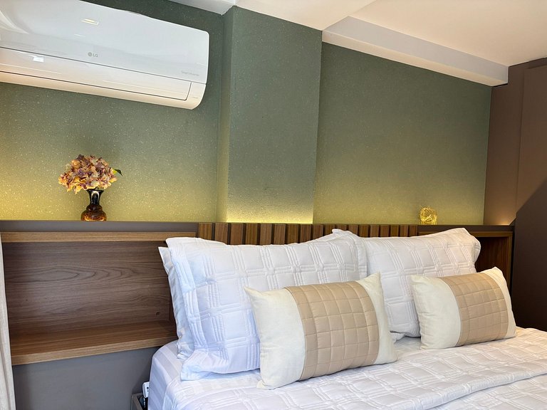 Flat Cabo Branco Aurea 409 50m do mar