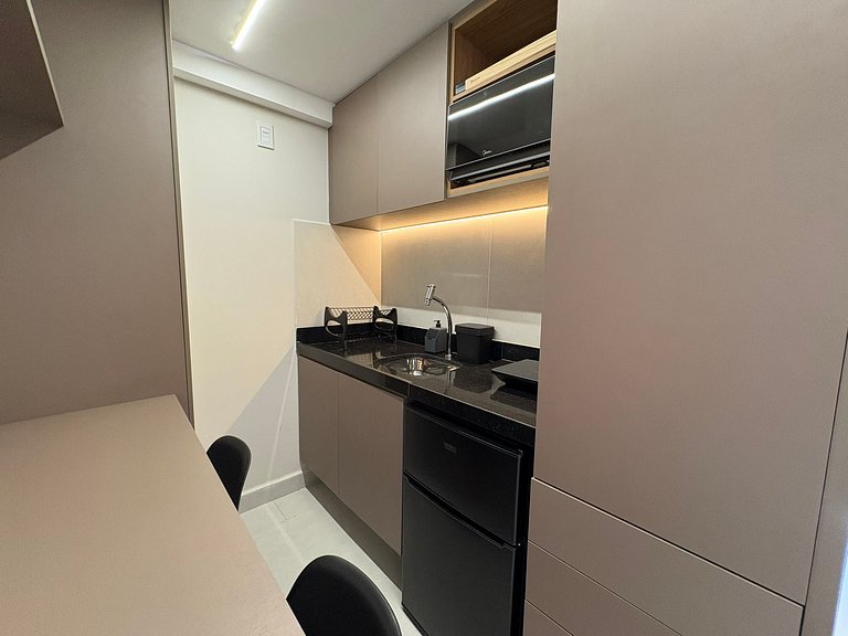 Flat Cabo Branco Aurea 409 50m do mar